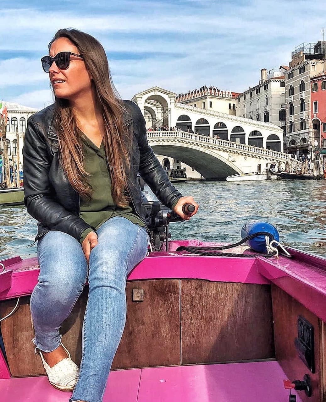 Lagoon and color—moments from private Venice time on the water.
